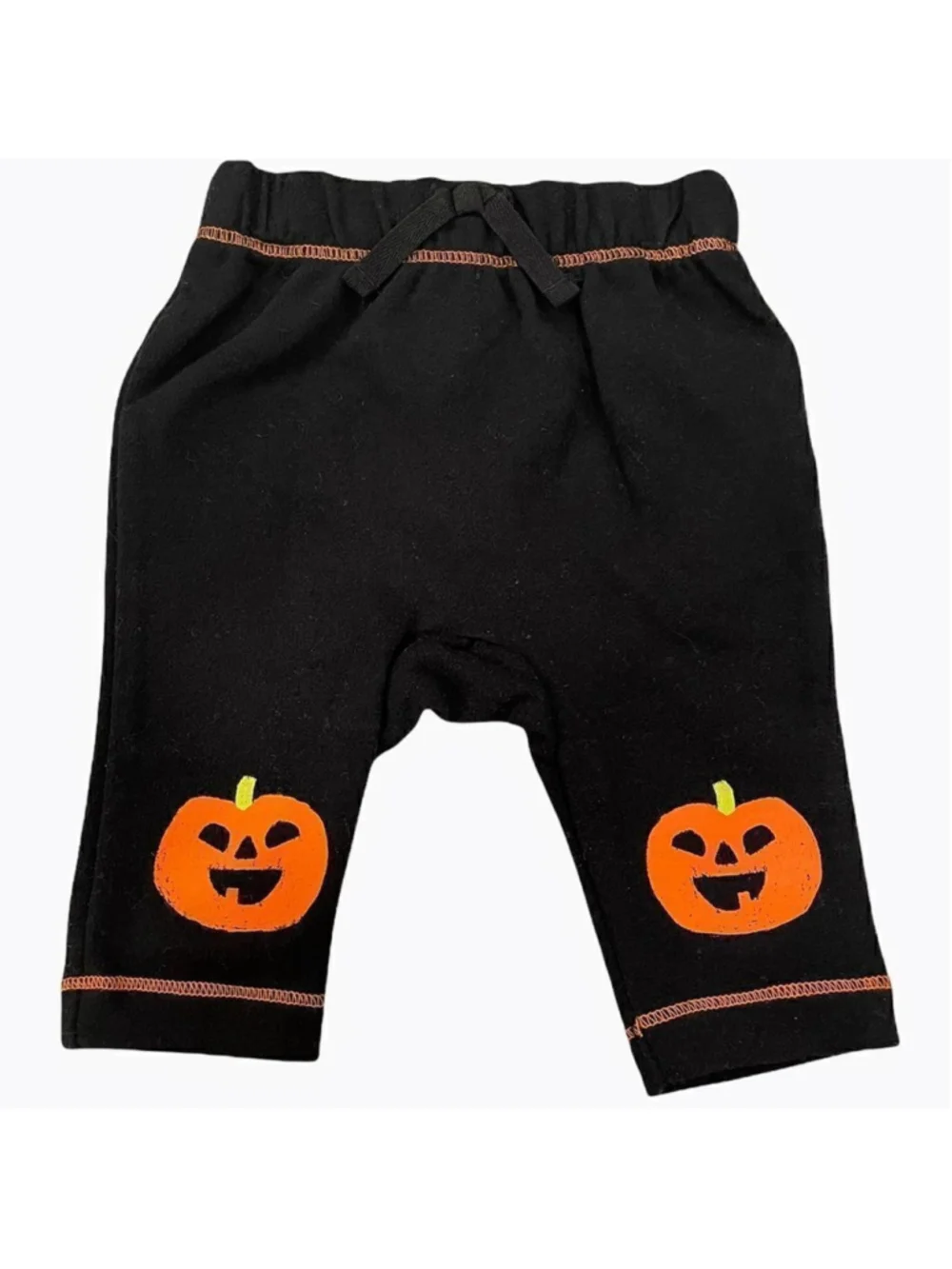 Cat & Jack Infants Size 0-3 Months Halloween Outfit 2 Piece Ghost Pumpkins NWT